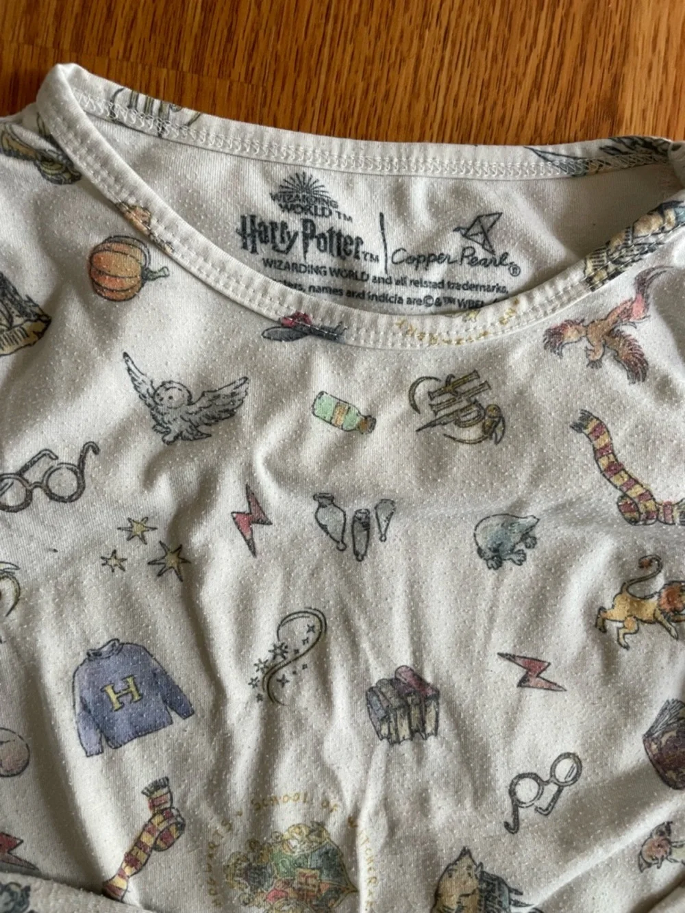 Copper Pearl Harry Potter Kids Long Sleeve Pajama Set